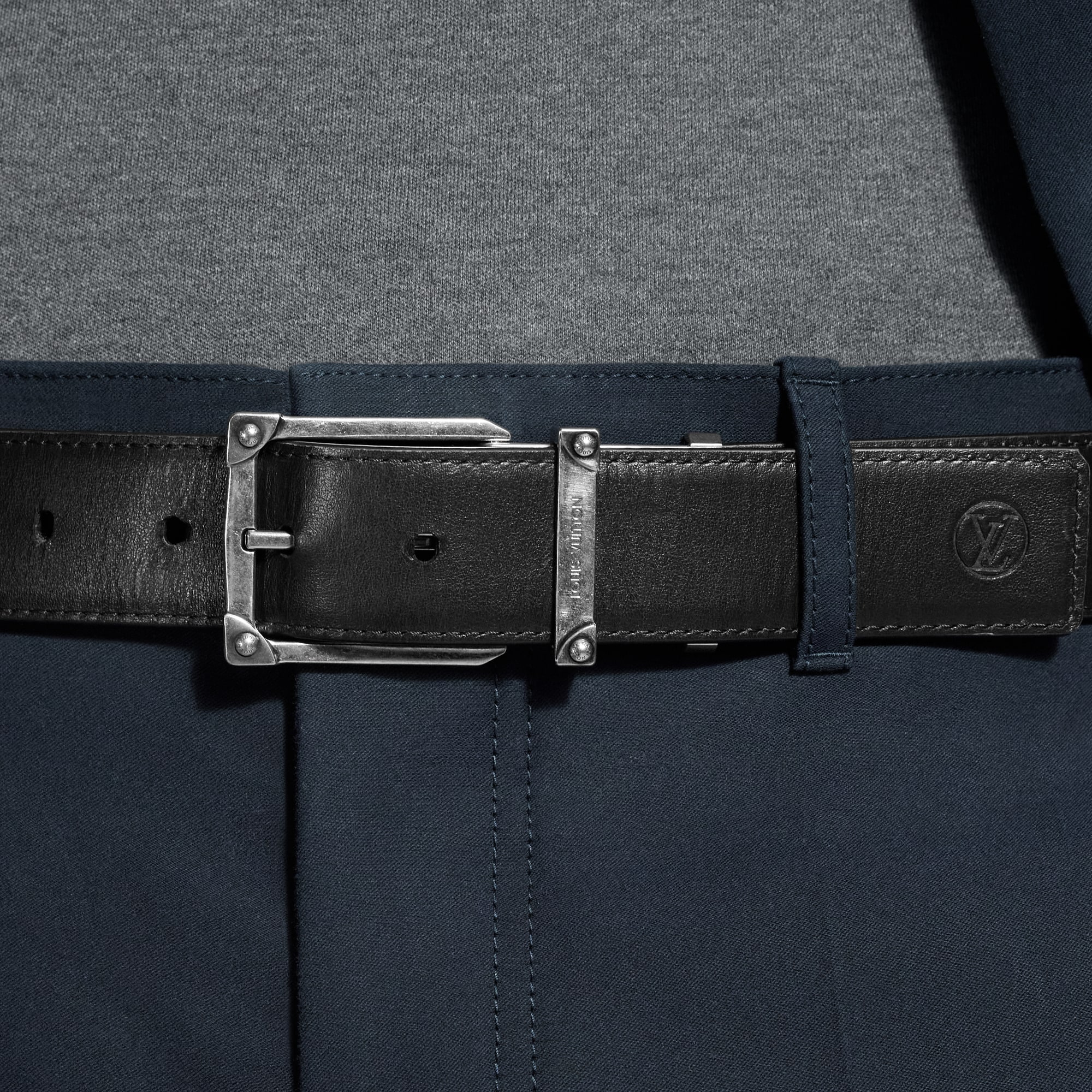 Corner Pin Trunk 35mm Reversible Belt - Accessories M4672U | LOUIS